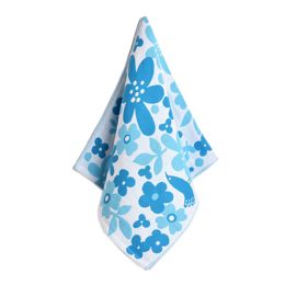 3PCS Lovely Blue Pattern Cotton Towels Hand/ Face Towels