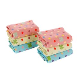 6PCS Lovely Cotton Towels Face Towel Hand Towel for Bathroom,Towels On SaleClover