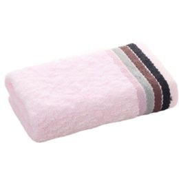 Highly Absorbent Soft Cotton Towel Spa/Bath Towels for Bathroom/Gym, Pink