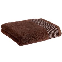 Absorbent Pure Cotton Towel Luxury Soft Towels for Spa/Bath/Gym, Dark Brown