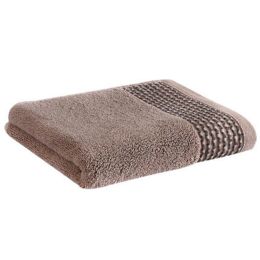 Absorbent Pure Cotton Towel Luxury Soft Towels for Spa/Bath/Gym, Light Brown