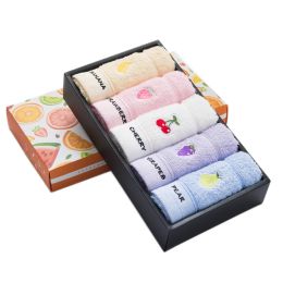 Cotton Towel Set/ Soft And High Quality Towels/ 5 Pack Towels/ Gift Set